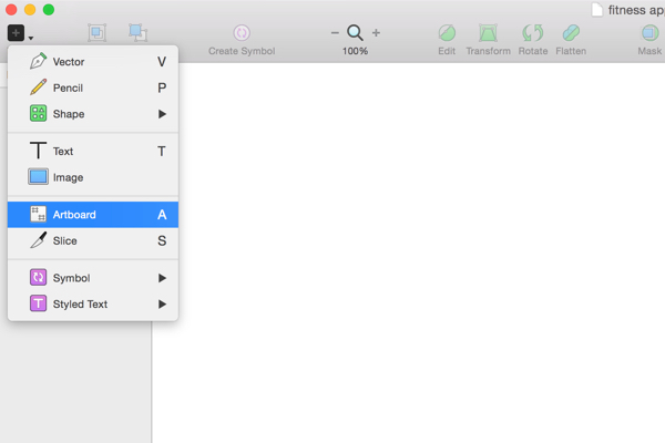 Создание дизайна фитнес-приложения для iOS в Sketch