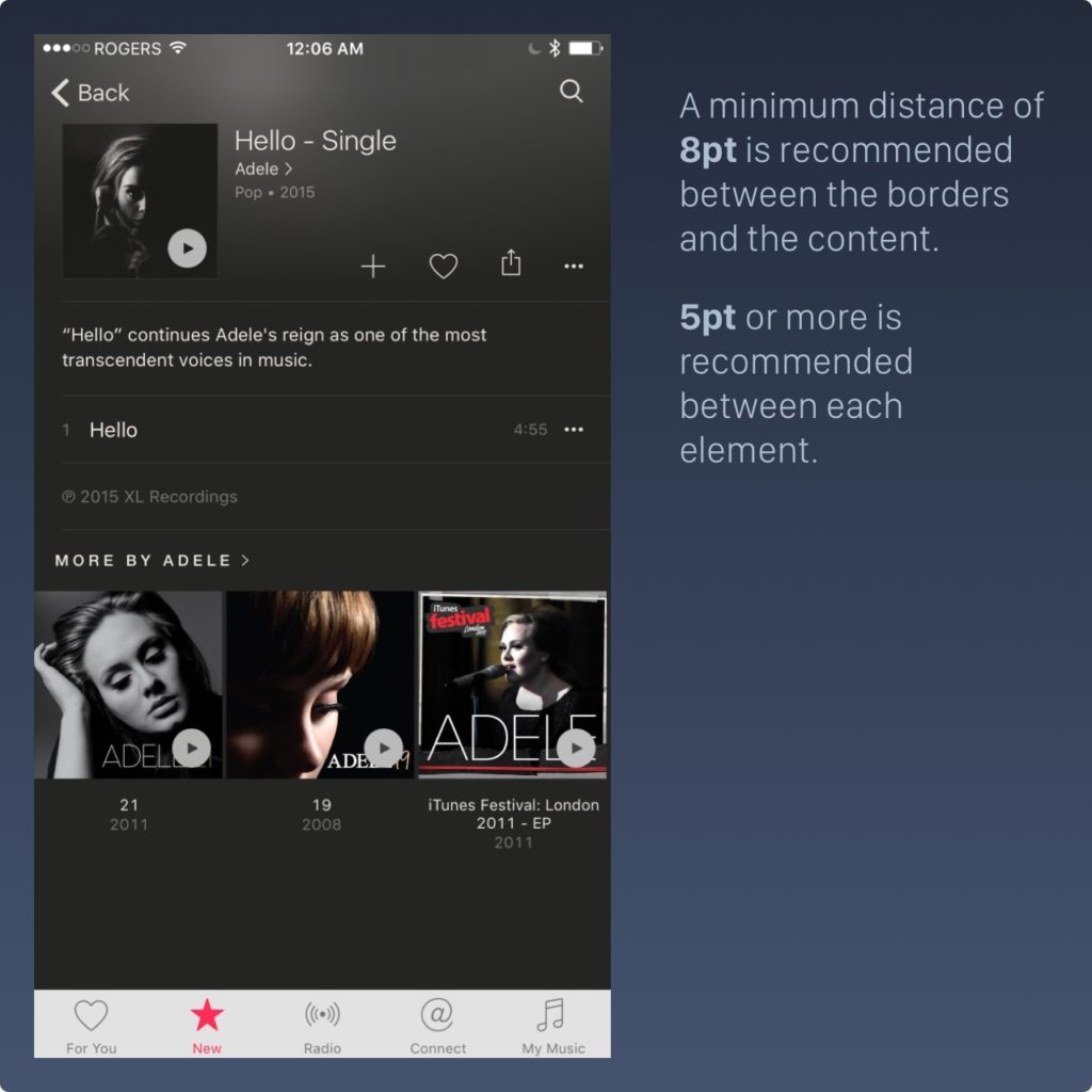 Как создавать типографику, цвета и макет для iOS