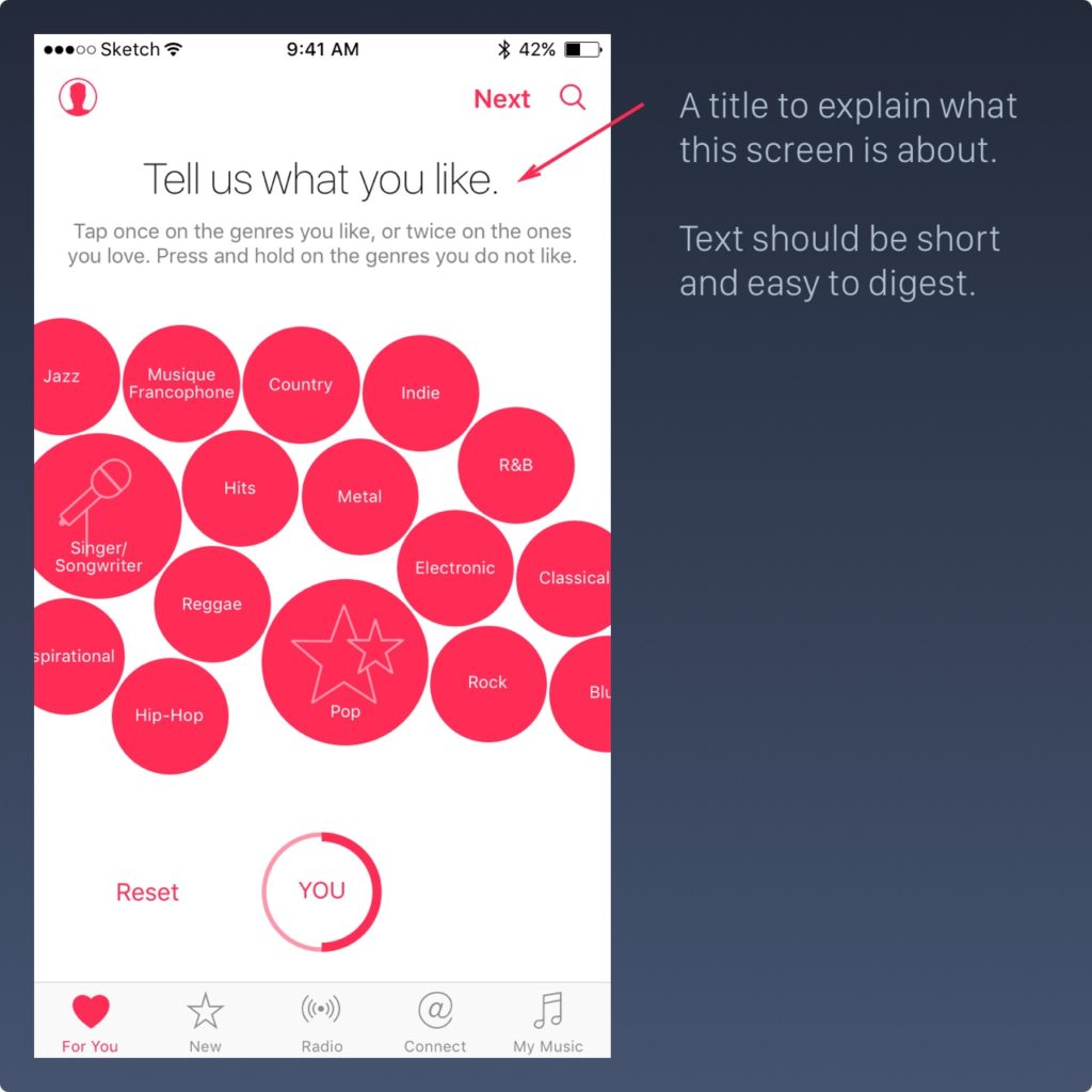 Как создавать типографику, цвета и макет для iOS