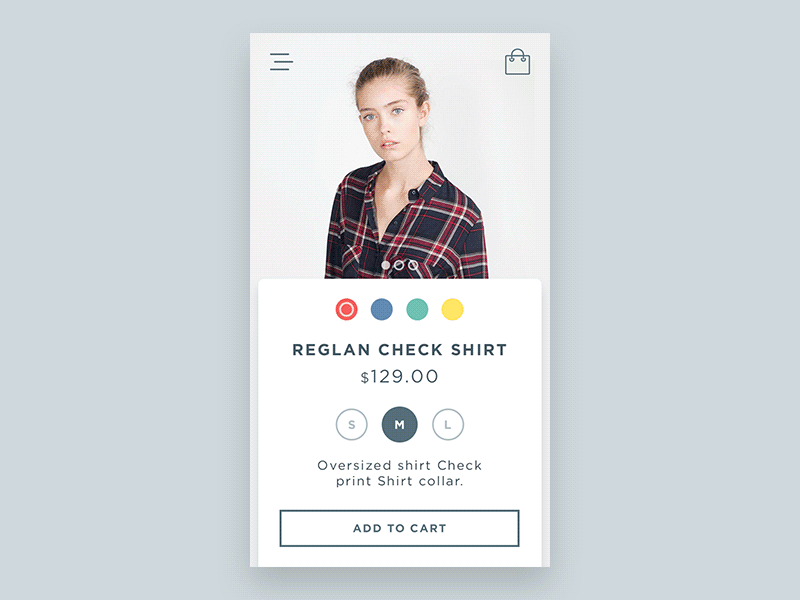 Мобильный UX-дизайн: страничка продукта