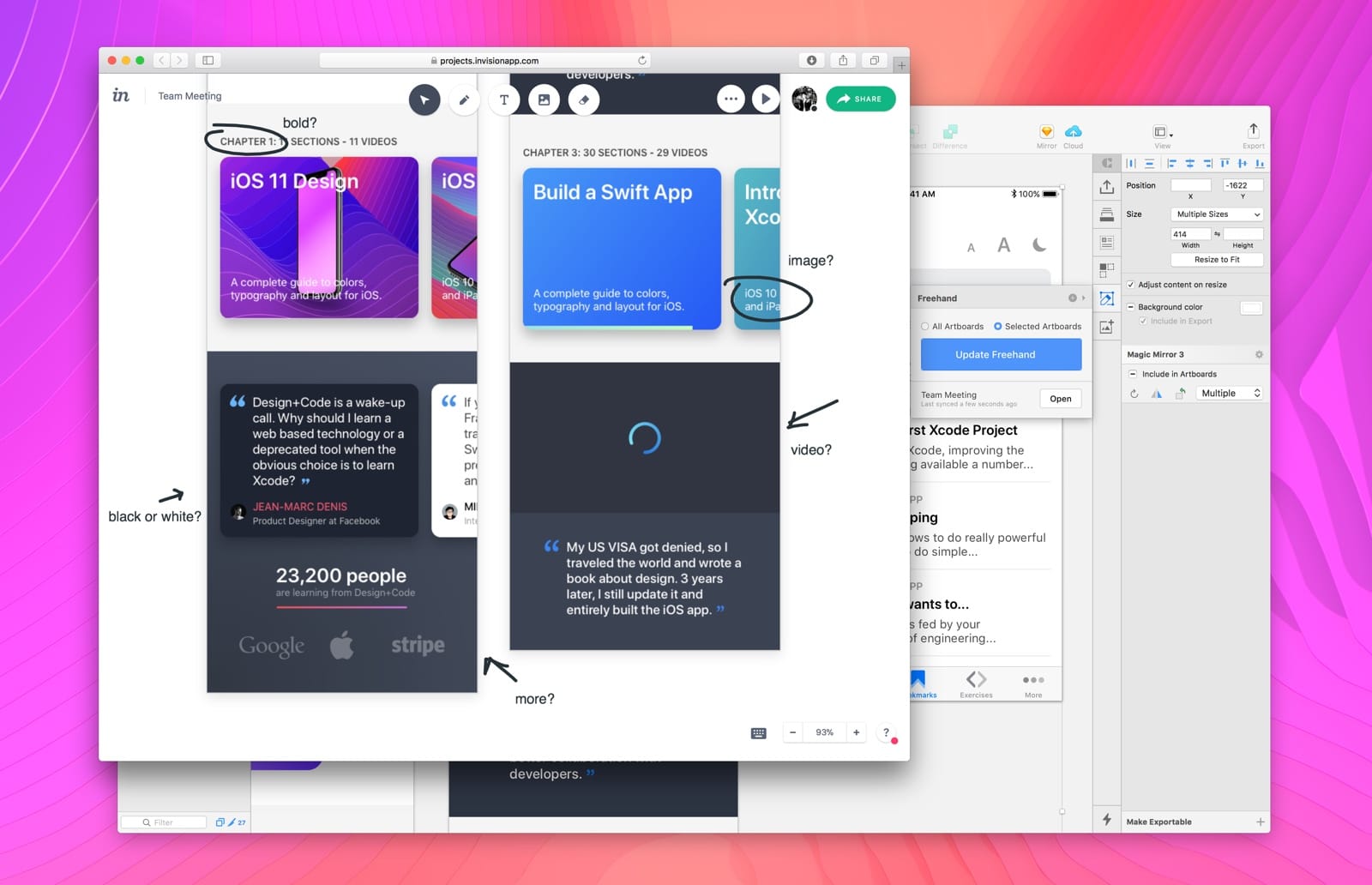 Продуктивное начало работы в Sketch
